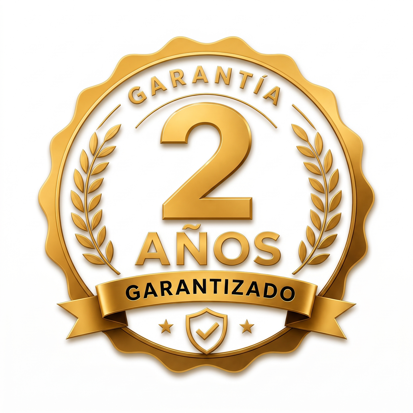 Garantía de 2 años